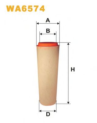 WIX FILTERS wa6574 -  Воздушный фильтр